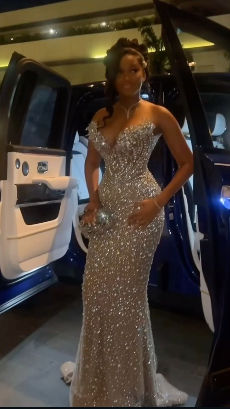 Mermaid Long Prom Dress Elegant Evening Party Dress fg7312