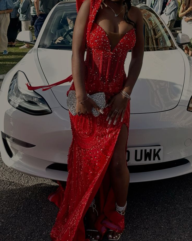 red prom dress mermaid long dress for Women, Sexy Party Dress fg7093