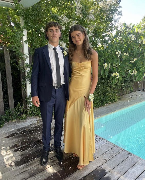 Yellow prom dresses, evening dresses,party dresses, sexy formal dress fg3346
