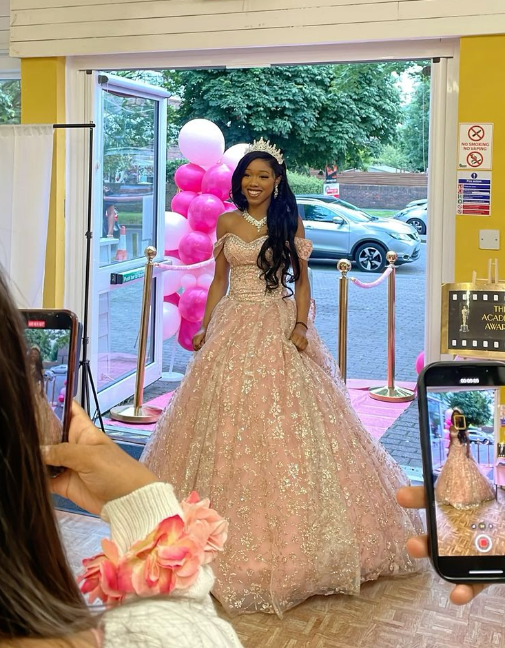 Ball Gown Off Shoulder A Line Quinceanera Dress fg6950