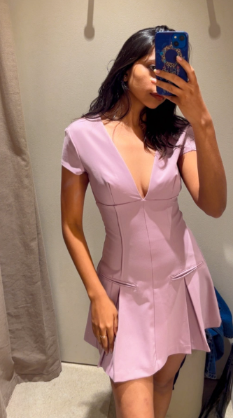 Sexy V Neck Birthday Outfit Short Evening Dress Short Party Dress Cocktail Dresses fg8192