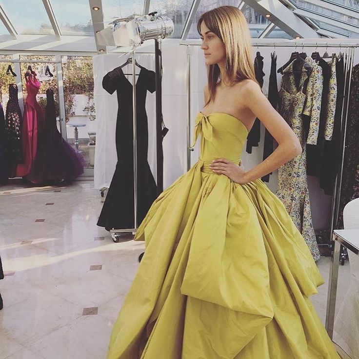 A line Strapless Long Formal Dress Evening Dresses fg6923