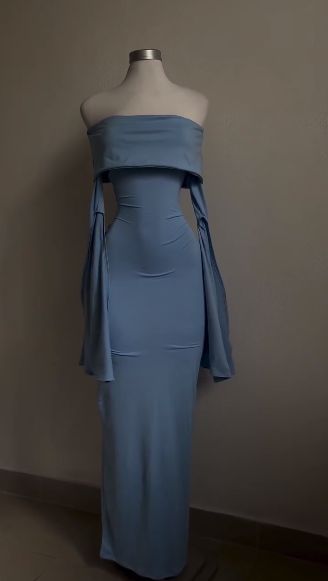 Off Shoulder Party Dress Custom Made Evening Dresses fg6156