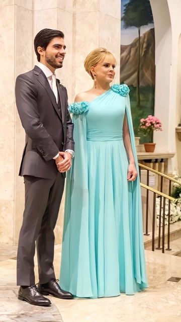 One Shoulder Mother of the Bride Dresses Evening Formal Dress fg6355