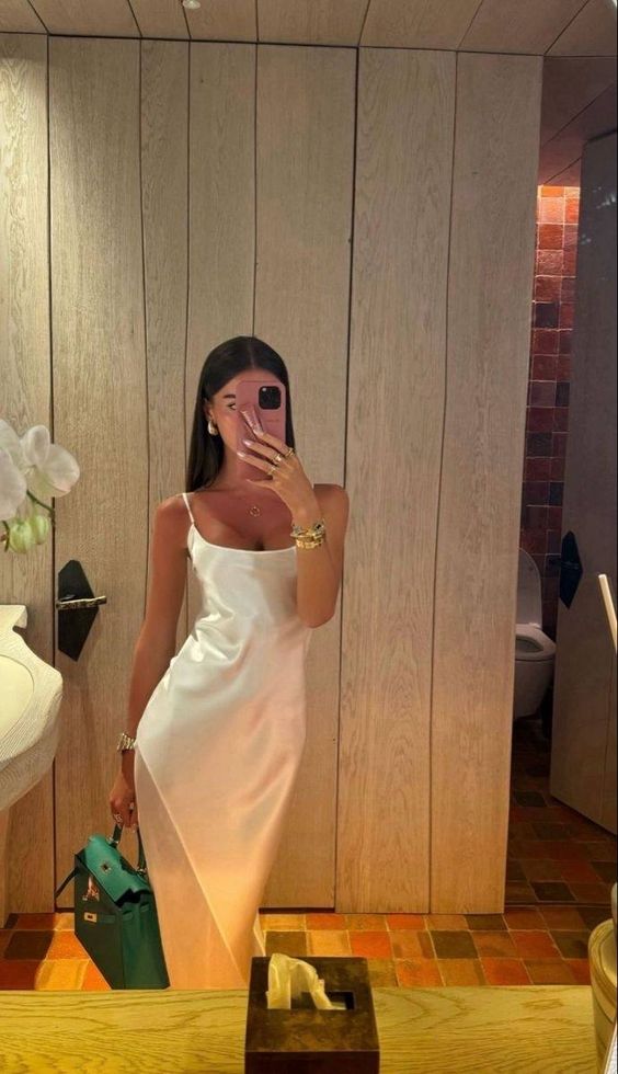 Mesh Patchwork Spaghetti Strap Maxi Dress fg6637