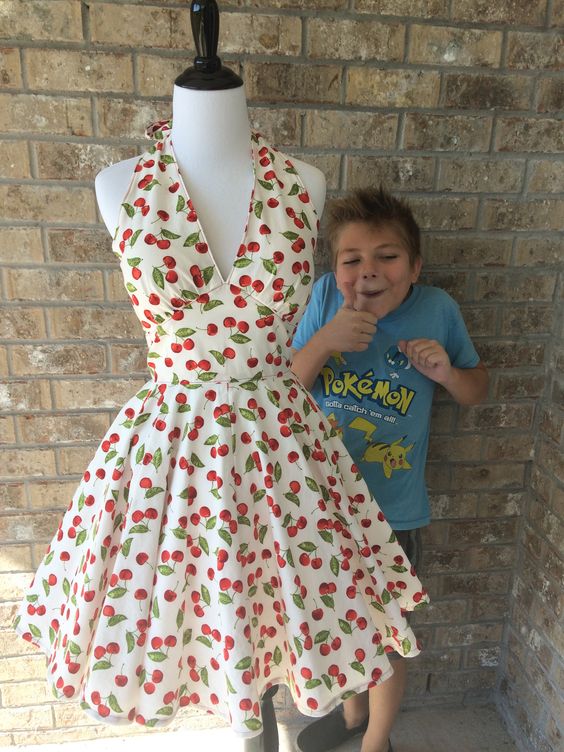 Retro evening dress short party gown fg5870