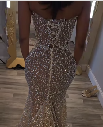 Mermaid Long Prom Dress Elegant Evening Party Dress fg7312