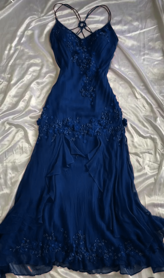 Vintage Sheath Spaghetti Straps Burgundy Long Prom Dress Evening Dresses With Beads fg6714