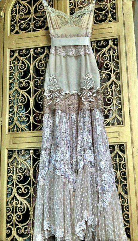 V Neck Lace Long Prom Dress Retro Evening Gown fg8333