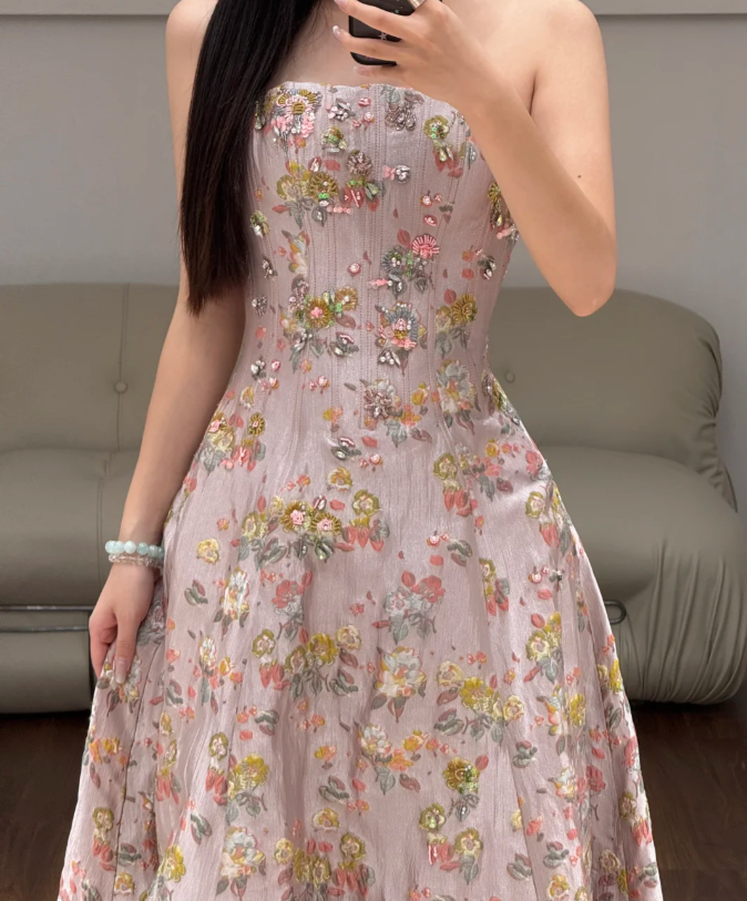 Robe de soirée longue sirène colorée à paillettes, tenue de remise de diplôme fg8362