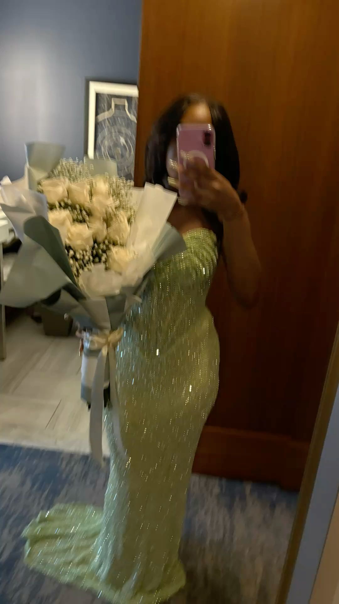 Shiny Mermaid Sweetheart Satin Sequin Long Prom Dress, Evening Gown fg8588