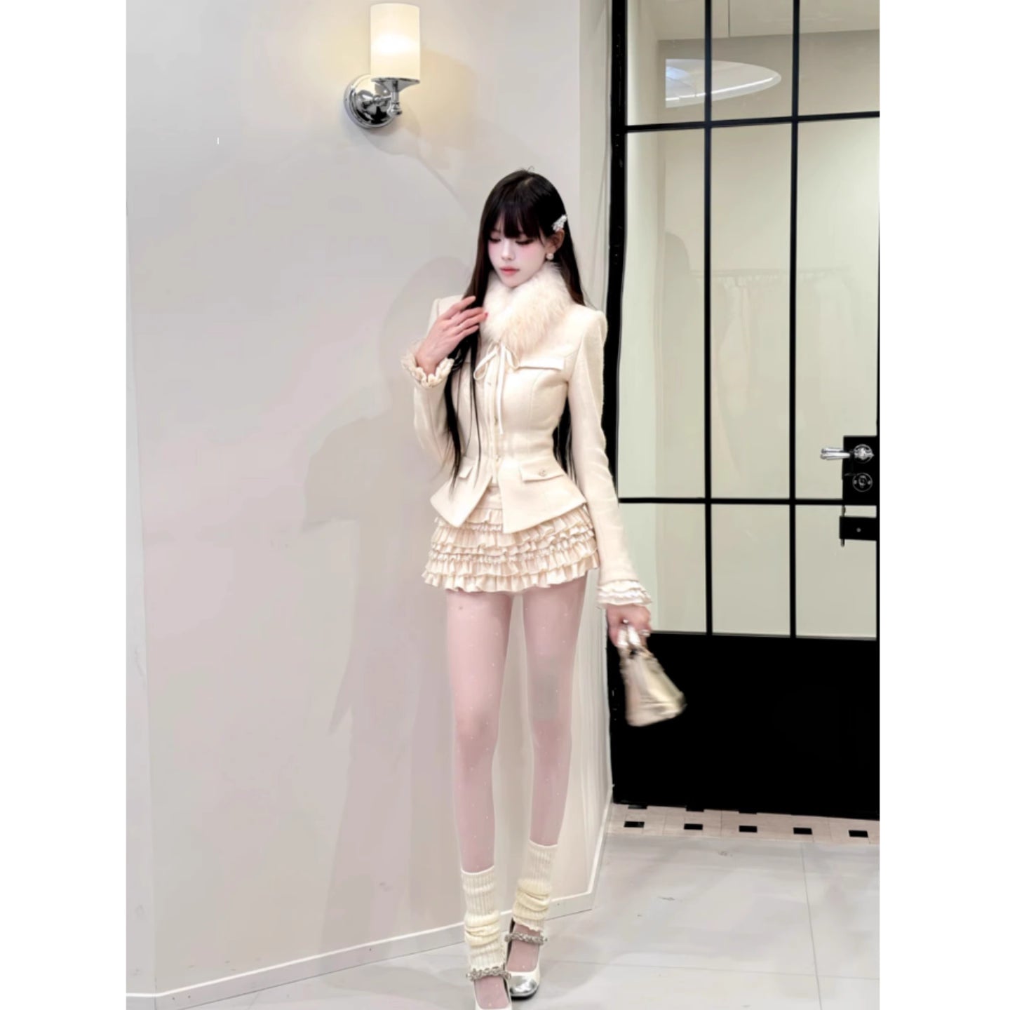 Buntes Meerjungfrau-Partykleid mit Pailletten und langen Abschlusskleidern fg8362