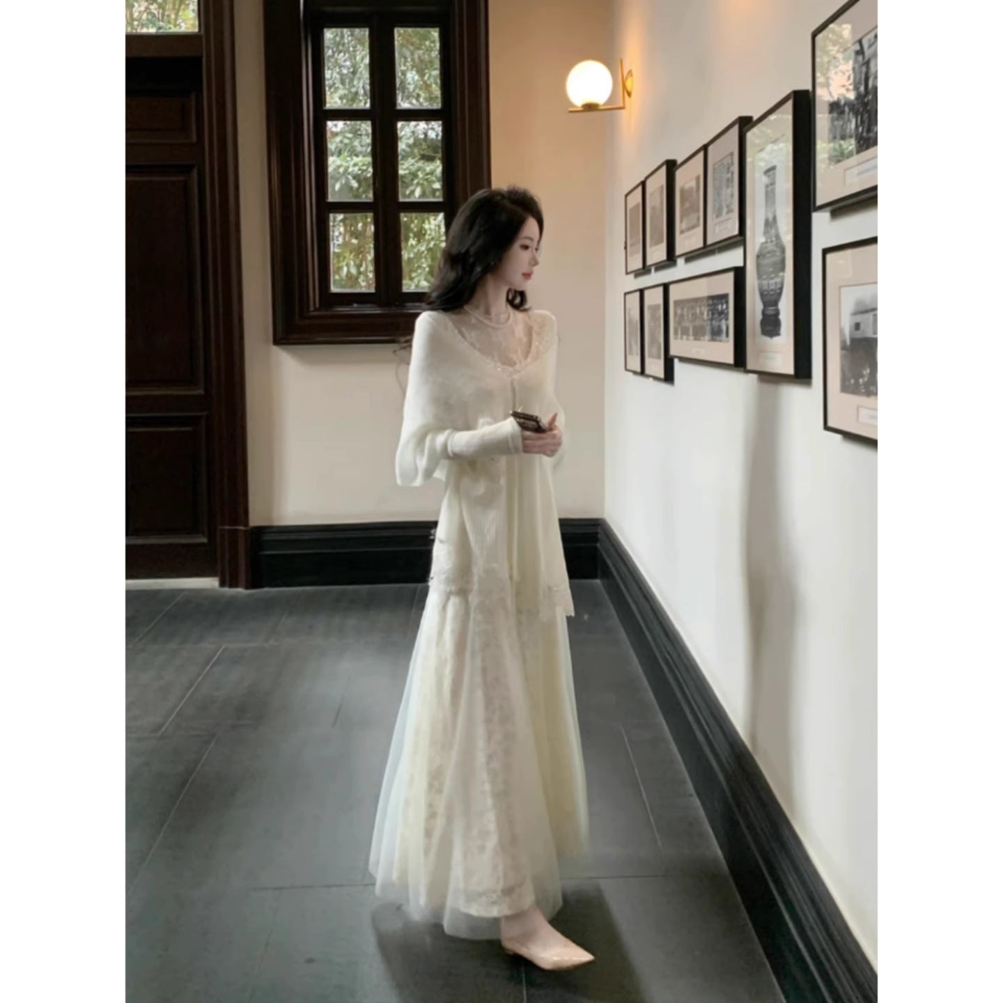 Robe de soirée longue sirène colorée à paillettes, tenue de remise de diplôme fg8362