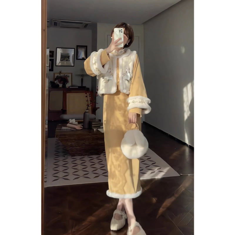 Robe de soirée longue sirène colorée à paillettes, tenue de remise de diplôme fg8362