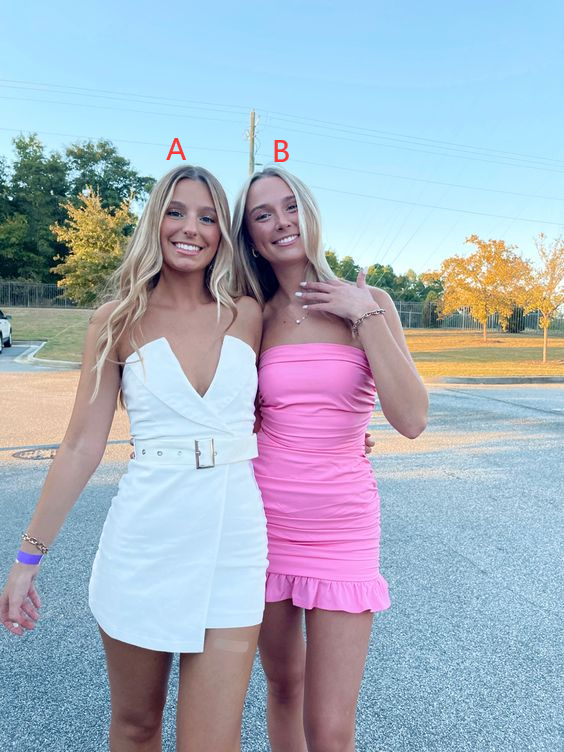 Sheath Homecoming Dress with Slit fg4211