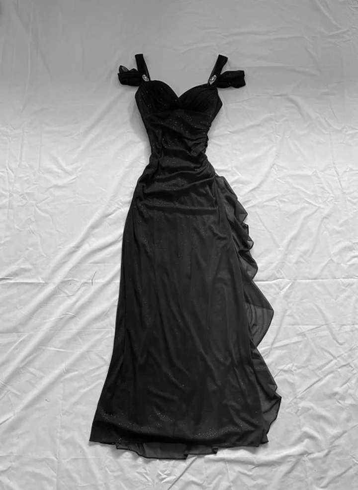 Beautiful Sweetheart Off Shoulder Long Party Dress, A-line Prom Dress fg4820