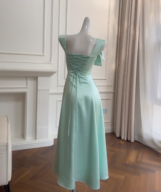Mint Green Long Prom Dresses New Long Evening Gowns fg7206