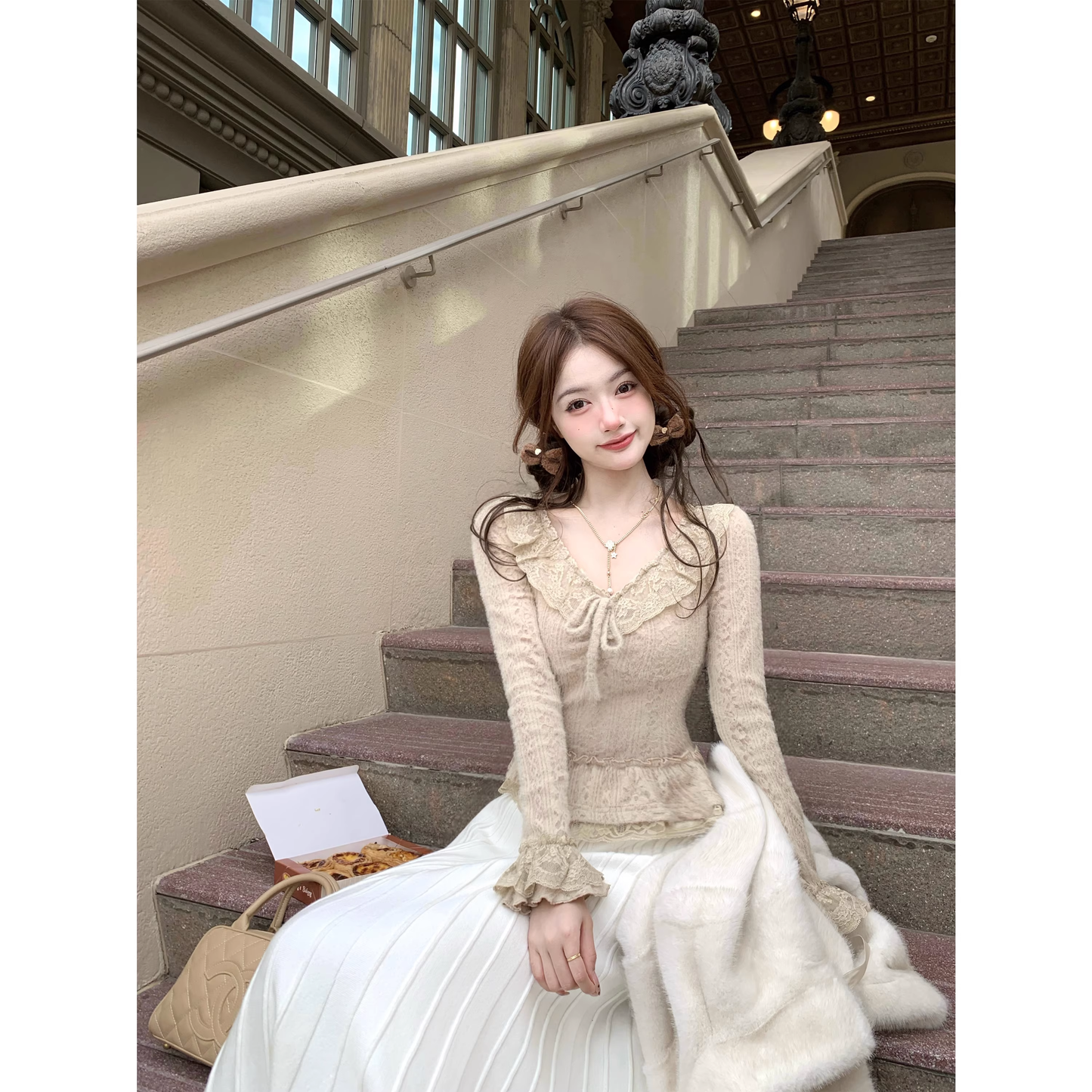 Court Girl's Brushed Liner Top A62