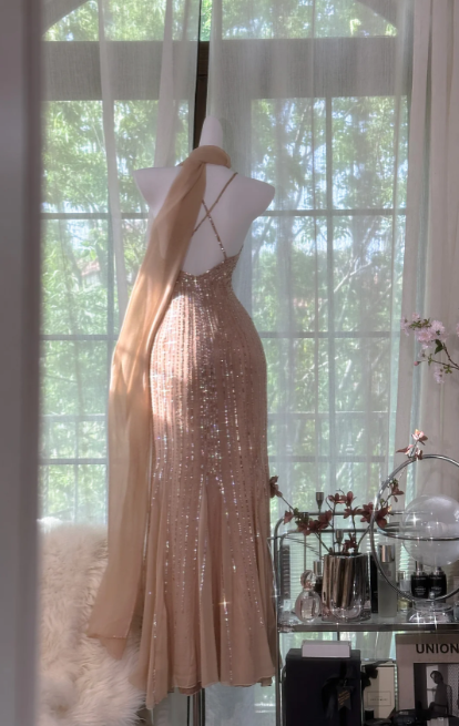 Sexy Mermaid Beading Prom Party Dress 21st Birthday Outfit fg8591