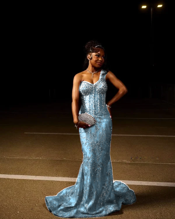 Red Mermaid Long Prom Dresses Formal Evening Dress fg7601