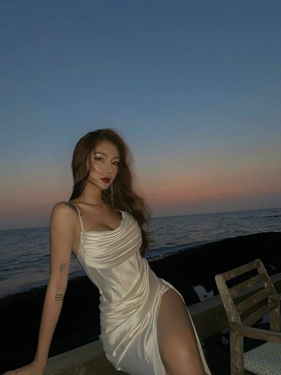 Ivory evening dress Long Sexy Prom Dress fg2866