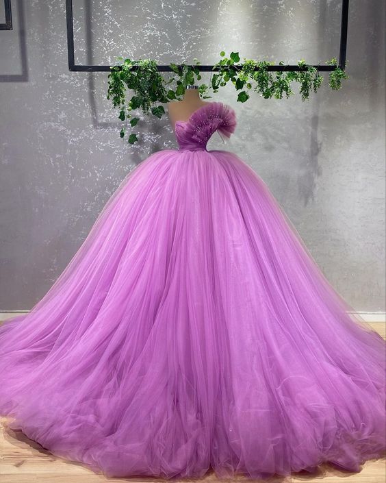 puffy prom dress, tulle prom dresses, ball gown quinceanera dress fg2056