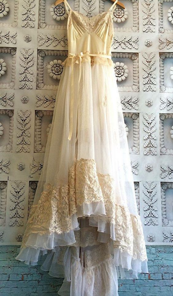 White lace prom dress wedding dress fg1701