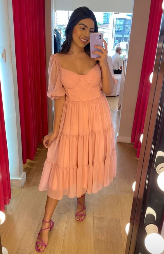 Pink Party Gown Prom Dress fg2604