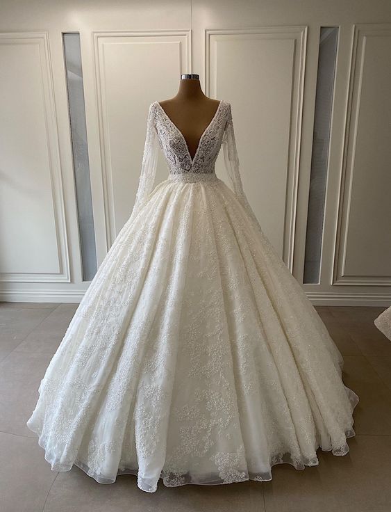 White Long Prom Dresses Wedding dress fg1199