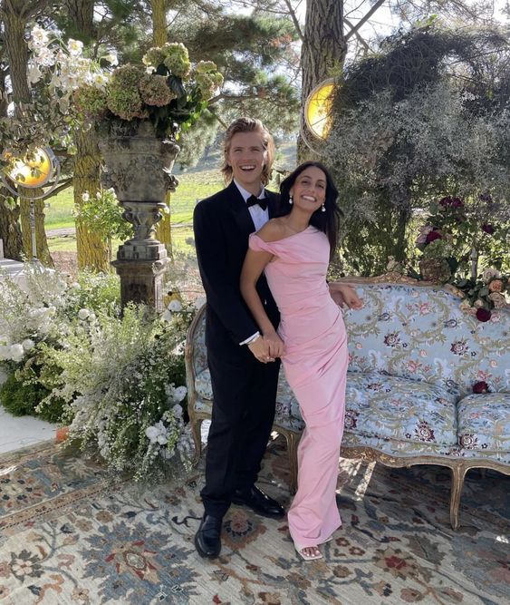 Pink Long Prom Dress, Evening Dress fg2626