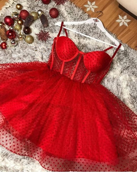 red hoco dresses short birthday dress cocktail dresses fg2095