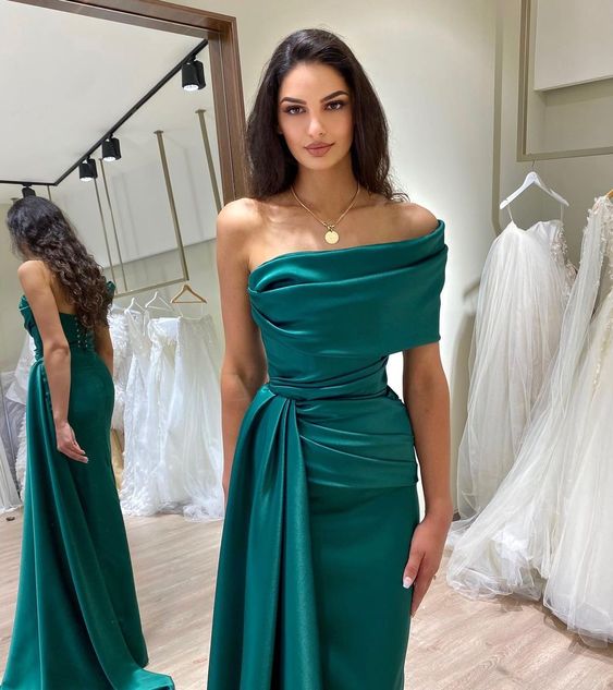 Green Prom Dress Women Sexy Dresses Elegant Party Dress fg1965