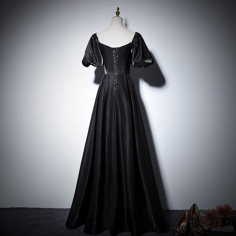 Black evening dress party gowns prom dress fg155