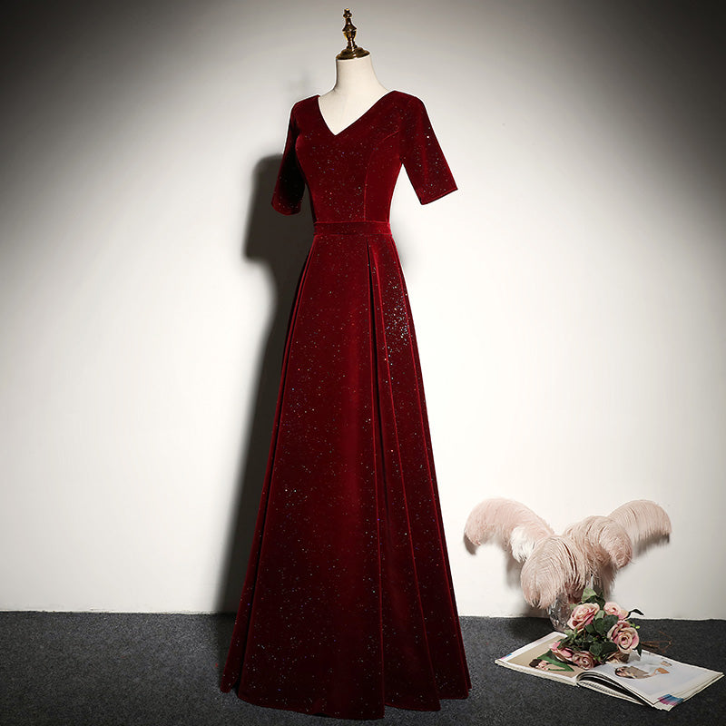 New style a line long evening dress prom dress fg180