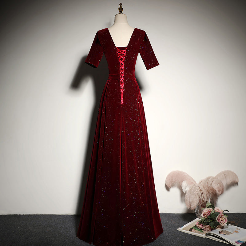 New style a line long evening dress prom dress fg180