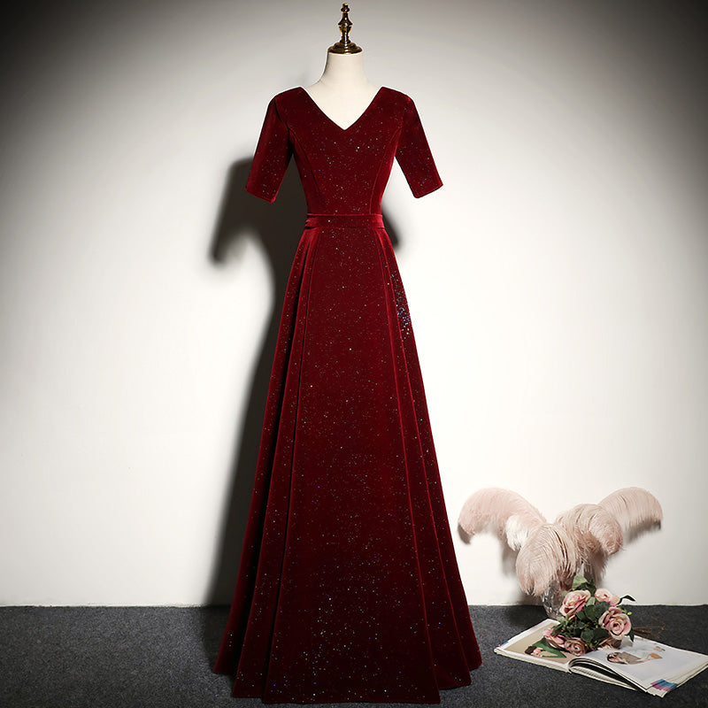 New style a line long evening dress prom dress fg180