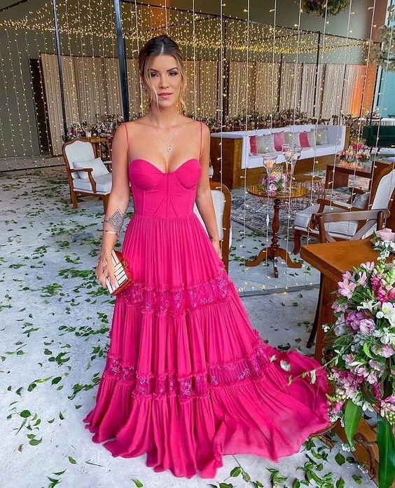 A line long prom dress, evening dress fg939