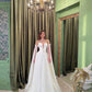 A line Long evening dress for women elegant and gorgeous party dress     fg5708