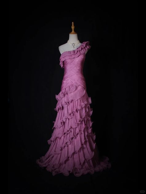 One Shoulder Formal Dress Mermaid Chiffon Evening Gowns Stunning Prom Dresses  fg8445