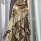 Gorgeous Sheath Long Prom Dress Spaghetti Straps Birthday Dress Beaded Satin Formal Dresses  fg8531