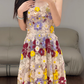 Buntes Meerjungfrau-Partykleid mit Pailletten und langen Abschlusskleidern fg8362