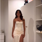 Strapless Formal Dress Long Evening Party Dresses  fg7769