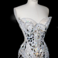 Luxurious Beading Prom Party Dress Sexy Mermaid Evening Dress 22nd Birthday Outfit fg8688