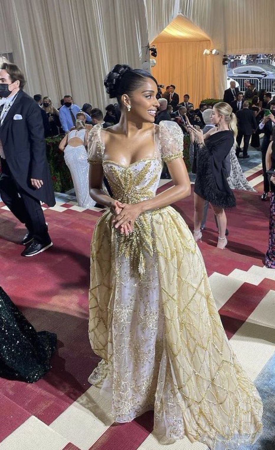 Gold Sparkle Shiny Prom Party Dress Graduation Dress Evening Dress  fg8455