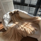 Shiny Vintage Beaded Chiffon Gold Long Prom Dress fg8315