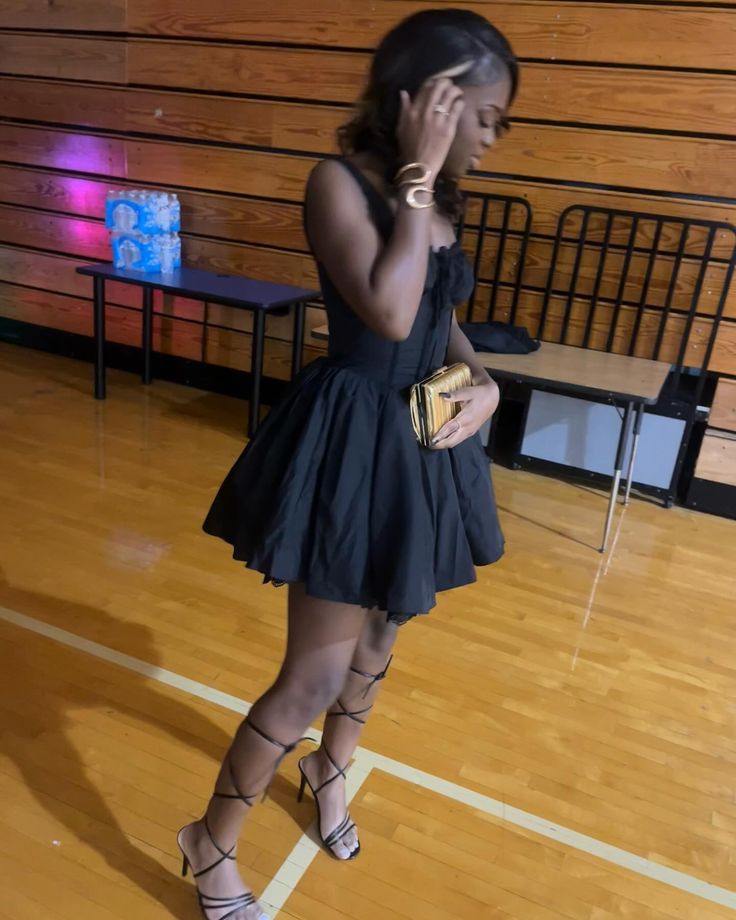 A Line Black Short Evening Dress Cocktail Dresses Short Party Dress   fg7899