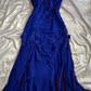 Vintage Sheath Spaghetti Straps Burgundy Long Prom Dress Evening Dresses With Beads       fg6714