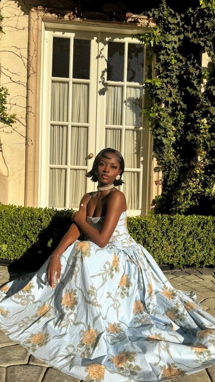 Elegant Printed Long Dress Women Square Neck A-line Robe Beach Holiday Style Long Party Dress     fg8120