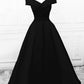 Black Sweetheart Formal Dresses, Black Evening Dress Prom Dress         fg6484