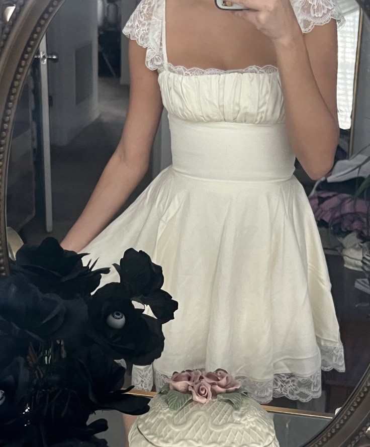 A Line Lace Homecoming Dress Short Party Dress    fg7582